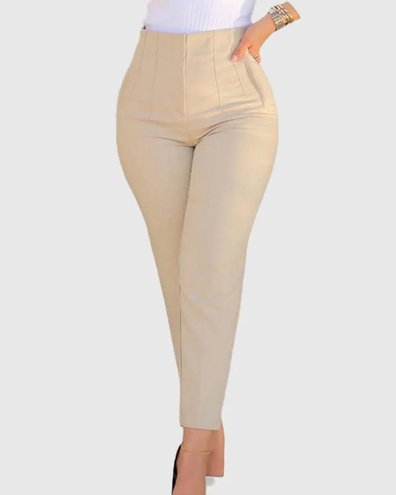Beige Trousers